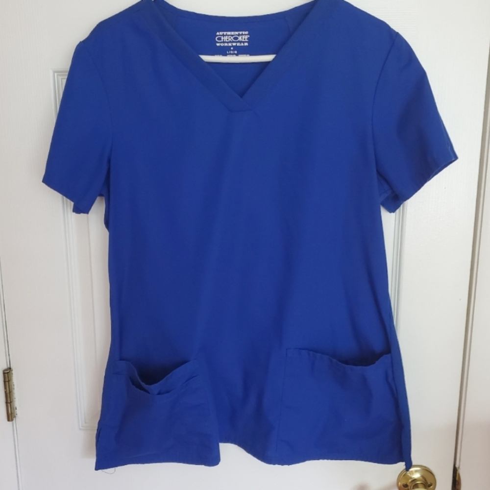 Scrub Set Large Galaxy Blue Cherokee Workwear
